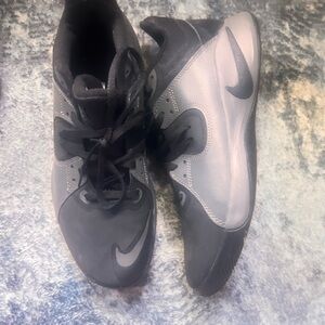 Nike Black and Gray Sports Sneakers